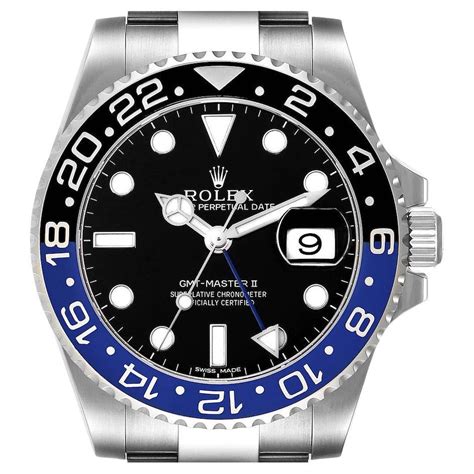 rolex batman blue bezel.